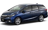 Модельные чехлы на HONDA SHUTTLE HYBRID 2015/5-н.вр.